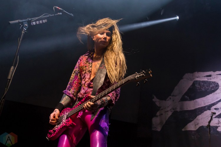 Steel Panther performs at Rebel Nightclub in Toronto on November 29, 2016. (Photo: Dale Benvenuto/Aesthetic Magazine)