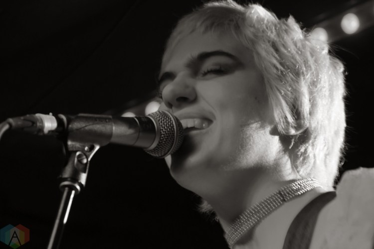Sunflower Bean performs at the Rock and Roll Hotel in Washington D.C. on November 12, 2016. (Photo: Kathryn DeFrank/Aesthetic Magazine)