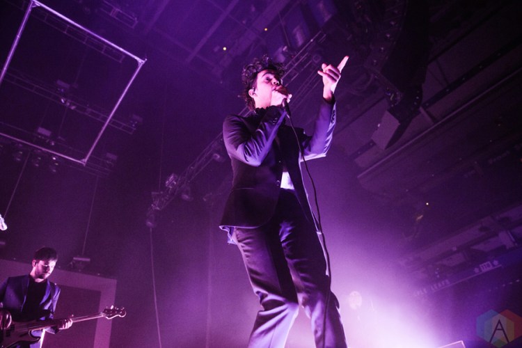 The 1975 perform at the Air Canada Centre in Toronto on November 3, 2016. (Photo: Brandon Newfield/Aesthetic Magazine)