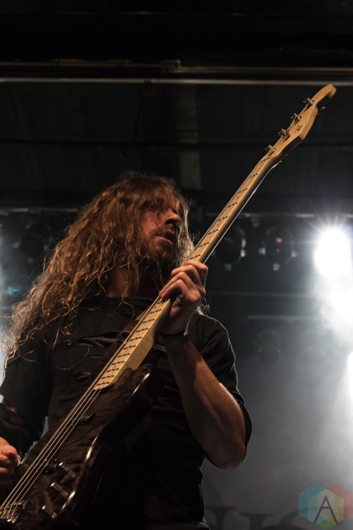 The Agonist performs at the Phoenix Concert Theatre in Toronto on November 6, 2016. (Photo: Theo Rallis/Aesthetic Magazine)
