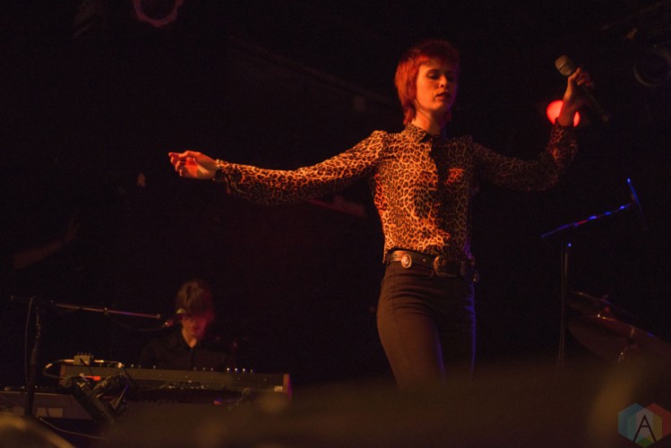 The Jezabels perform at Lee's Palace in Toronto on November 25, 2016. (Photo: Morgan Hotston/Aesthetic Magazine)