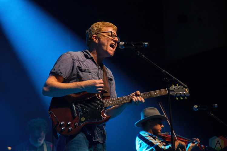 The New Pornographers perform at the Metro Toronto Convention Centre in Toronto on November 25, 2016 during the 2016 Grey Cup Festival. (Photo: Mike Fowler/Aesthetic Magazine)