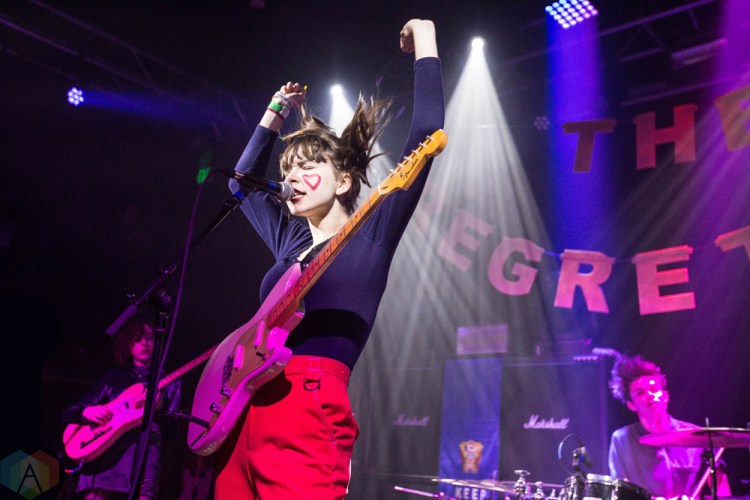 The Regrettes perform at Neumos in Seattle on November 19, 2016. (Photo: Daniel Hager/Aesthetic Magazine)