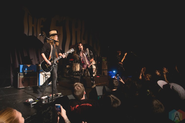 The Struts perform at the Imperial in Vancouver, British Columbia on November 9, 2016. (Photo: Isaac Wray/Aesthetic Magazine)