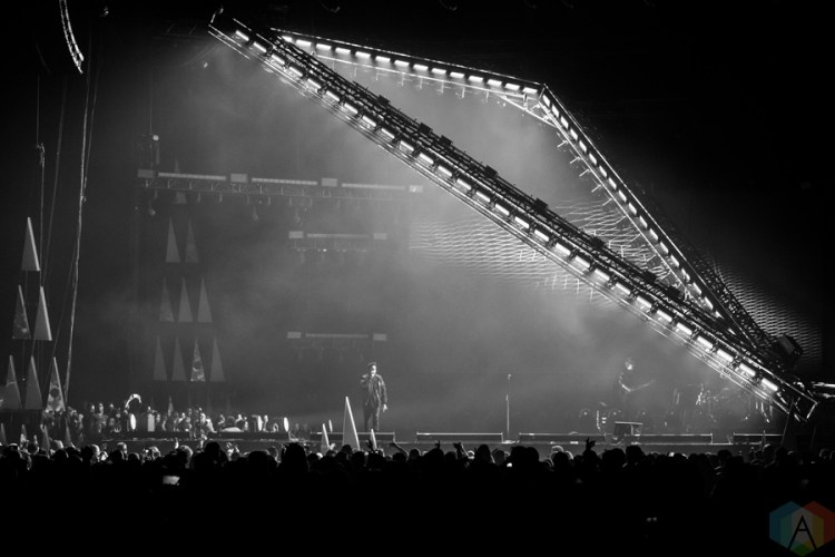 The Weeknd performs at iHeartRadio Jingle Ball North at the Air Canada Centre in Toronto on November 25, 2016. (Photo: Brandon Newfield/Aesthetic Magazine)