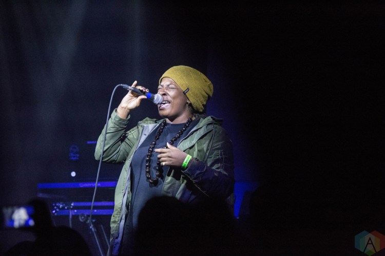 Tiffany Gouche performs at Neumos in Seattle on November 12, 2016. (Photo: Daniel Hager/Aesthetic Magazine)