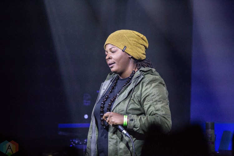 Tiffany Gouche performs at Neumos in Seattle on November 12, 2016. (Photo: Daniel Hager/Aesthetic Magazine)