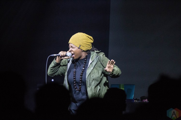 Tiffany Gouche performs at Neumos in Seattle on November 12, 2016. (Photo: Daniel Hager/Aesthetic Magazine)