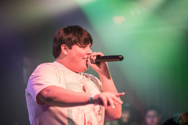 Travis Thompson performs at Neumos in Seattle on November 12, 2016. (Photo: Daniel Hager/Aesthetic Magazine)