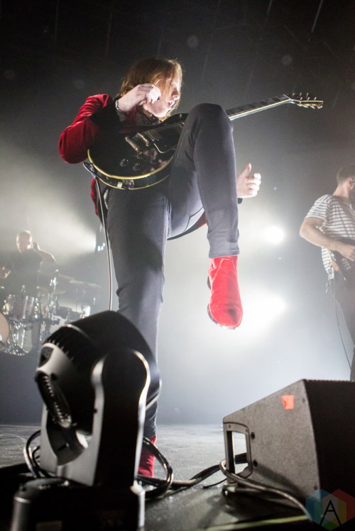 Two Door Cinema Club performs at Rebel Nightclub in Toronto on November 22, 2016. (Photo: Katrina Lat/Aesthetic Magazine)