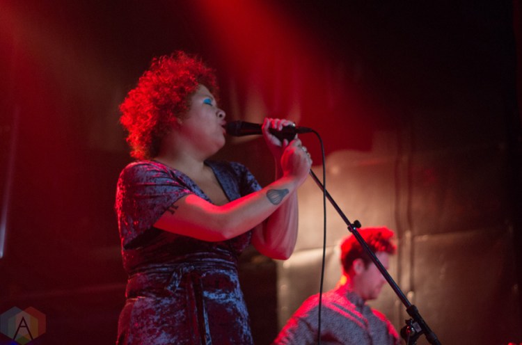 Weaves performs at The Mod Club in Toronto on November 3, 2016. (Photo: Janine Wong/Aesthetic Magazine)