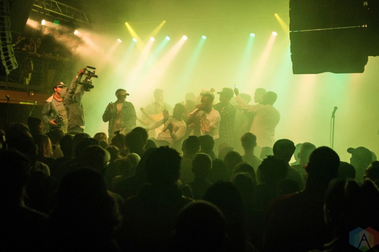MO$ performs at Neumos in Seattle on November 12, 2016. (Photo: Daniel Hager/Aesthetic Magazine)
