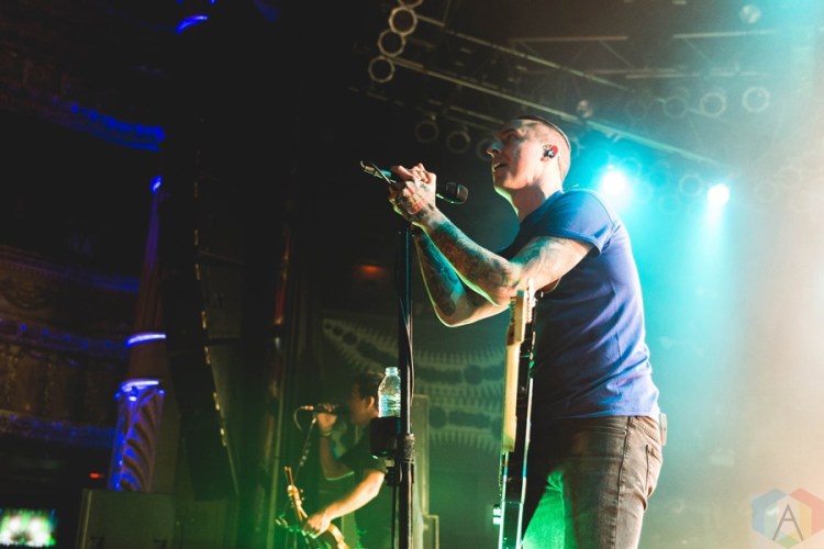 Yellowcard performs at the House of Blues in Chicago on November 3, 2016. (Photo: Katie Kuropas/Aesthetic Magazine)