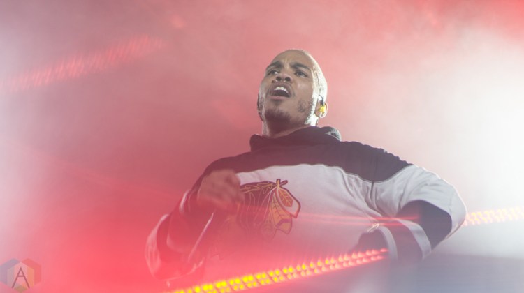 Anderson Paak performs at Reaction NYE at the Donald E. Stephenson Convention Center in Rosemont, IL on December 30, 2016. (Photo: Taylor Ohryn/Aesthetic Magazine)