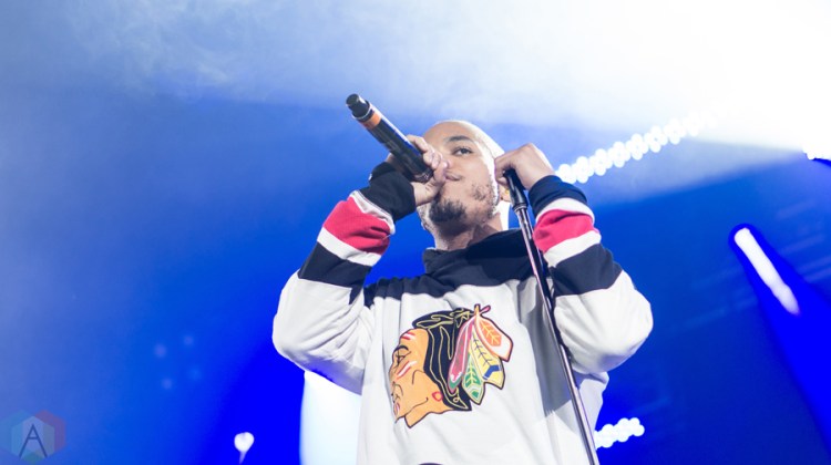 Anderson Paak performs at Reaction NYE at the Donald E. Stephenson Convention Center in Rosemont, IL on December 30, 2016. (Photo: Taylor Ohryn/Aesthetic Magazine)