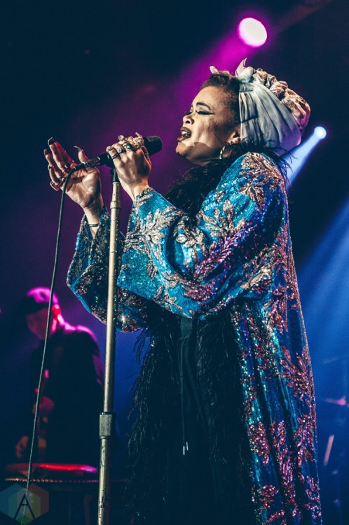 Andra Day performs at the Commodore Ballroom in Vancouver on December 12, 2016. (Photo: Timothy Nguyen/Aesthetic Magazine)