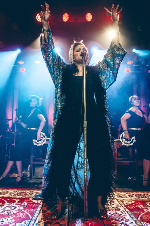 Andra Day performs at the Commodore Ballroom in Vancouver on December 12, 2016. (Photo: Timothy Nguyen/Aesthetic Magazine)