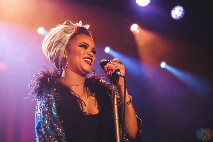 Andra Day performs at the Commodore Ballroom in Vancouver on December 12, 2016. (Photo: Timothy Nguyen/Aesthetic Magazine)