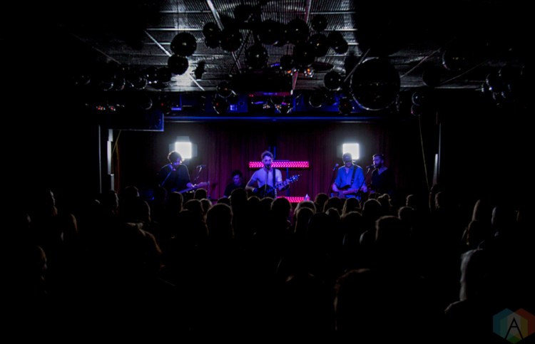 Banners performs at the Drake Hotel in Toronto on December 1, 2016. (Photo: Sarah McNeil/Aesthetic Magazine)