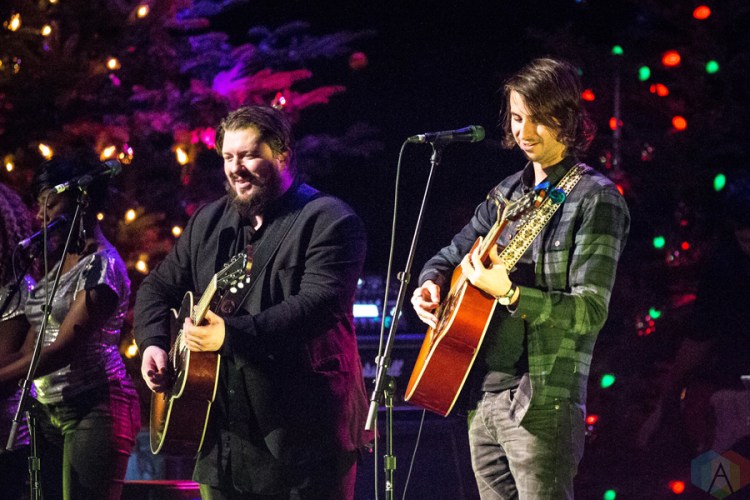Bobby Bazini performs at the 2016 Andy Kim Christmas Concert at the Queen Elizabeth Theatre in Toronto on December 7, 2016. (Photo: Brendan Albert/Aesthetic Magazine)