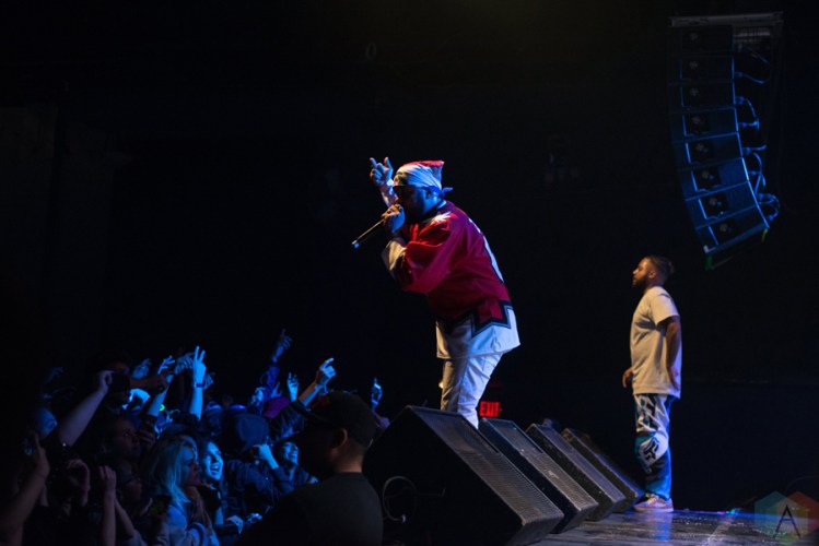 Bodega Bamz performs at the Phoenix Concert Theatre in Toronto on December 8, 2016. (Photo: Morgan Hotston/Aesthetic Magazine)