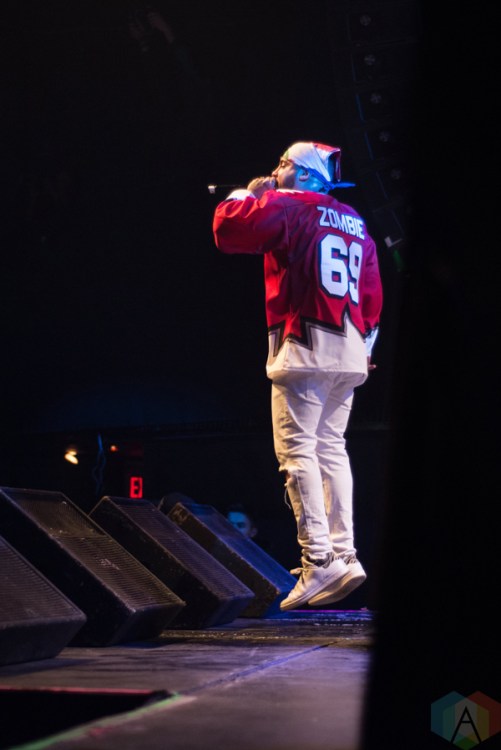 Bodega Bamz performs at the Phoenix Concert Theatre in Toronto on December 8, 2016. (Photo: Morgan Hotston/Aesthetic Magazine)