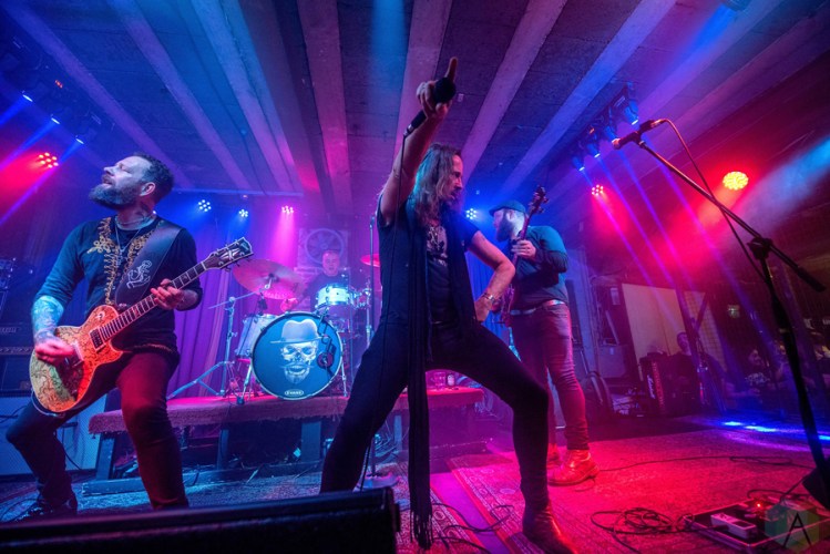 Colour of Noise performs at Rebellion in Manchester, UK on December 9, 2016. (Photo: Sabrina Ramdoyal/Aesthetic Magazine)