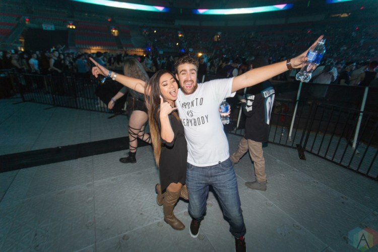 Contact Winter Music Festival at BC Place in Vancouver on December 27, 2016. (Photo: Isaac Wray/Aesthetic Magazine)