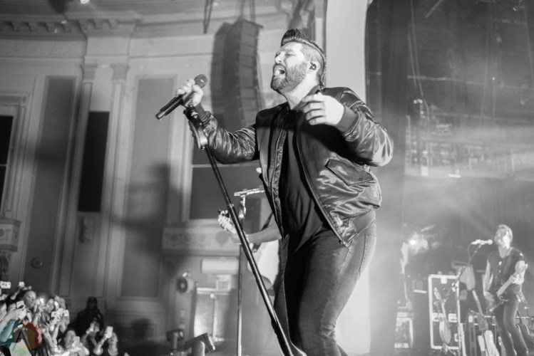 Dan + Shay performs at the Danforth Music Hall in Toronto on December 11, 2016. (Photo: Chloe Thomson/Aesthetic Magazine)