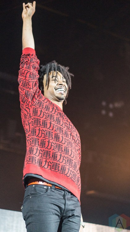 Danny Brown performs at Reaction NYE at the Donald E. Stephenson Convention Center in Rosemont, IL on December 30, 2016. (Photo: Taylor Ohryn/Aesthetic Magazine)