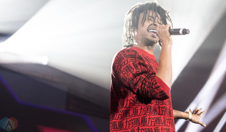 Danny Brown performs at Reaction NYE at the Donald E. Stephenson Convention Center in Rosemont, IL on December 30, 2016. (Photo: Taylor Ohryn/Aesthetic Magazine)
