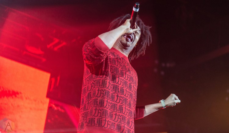 Danny Brown performs at Reaction NYE at the Donald E. Stephenson Convention Center in Rosemont, IL on December 30, 2016. (Photo: Taylor Ohryn/Aesthetic Magazine)