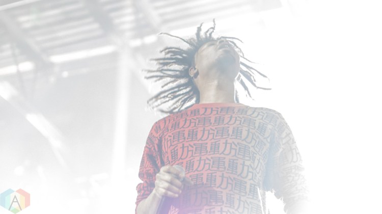Danny Brown performs at Reaction NYE at the Donald E. Stephenson Convention Center in Rosemont, IL on December 30, 2016. (Photo: Taylor Ohryn/Aesthetic Magazine)