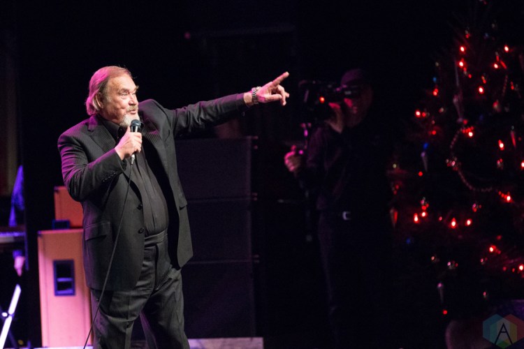 David Clayton-Thomas of Blood, Sweat and Tears performs at the 2016 Andy Kim Christmas Concert at the Queen Elizabeth Theatre in Toronto on December 7, 2016. (Photo: Brendan Albert/Aesthetic Magazine)