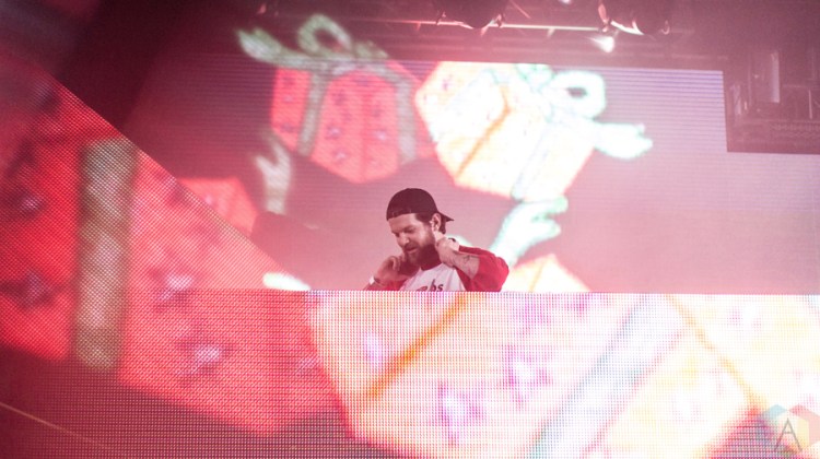 Dillon Francis performs at Reaction NYE at the Donald E. Stephenson Convention Center in Rosemont, IL on December 30, 2016. (Photo: Taylor Ohryn/Aesthetic Magazine)