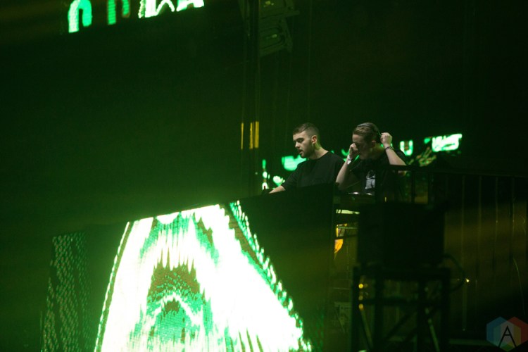 Disclosure performs at the Contact Winter Music Festival at BC Place in Vancouver on December 27, 2016. (Photo: Isaac Wray/Aesthetic Magazine)