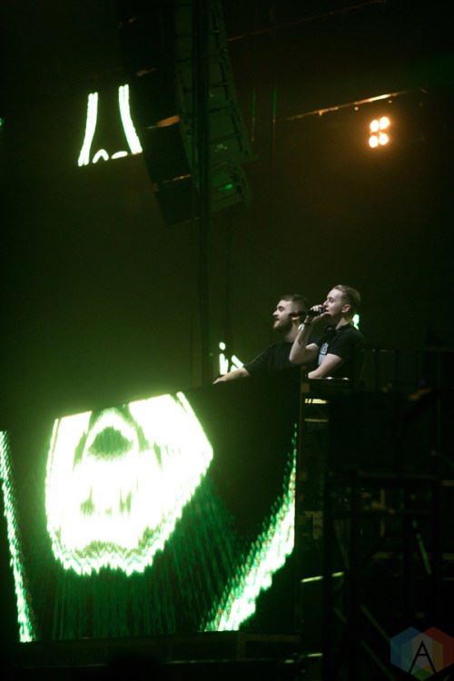 Disclosure performs at the Contact Winter Music Festival at BC Place in Vancouver on December 27, 2016. (Photo: Isaac Wray/Aesthetic Magazine)