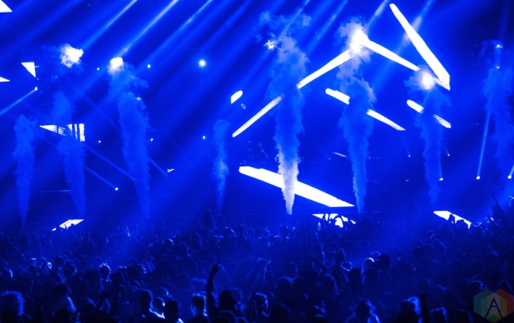 Disclosure performs at the Contact Winter Music Festival at BC Place in Vancouver on December 27, 2016. (Photo: Isaac Wray/Aesthetic Magazine)