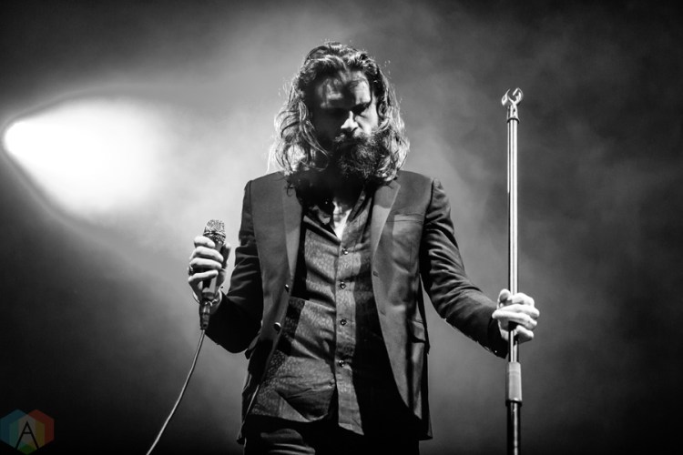 Father John Misty performing at the Port Lands in Toronto on June 18, 2016 during NXNE 2016. (Photo: Katrina Lat/Aesthetic Magazine)