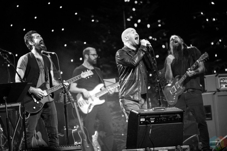 Finger Eleven performs at the 2016 Andy Kim Christmas Concert at the Queen Elizabeth Theatre in Toronto on December 7, 2016. (Photo: Brendan Albert/Aesthetic Magazine)