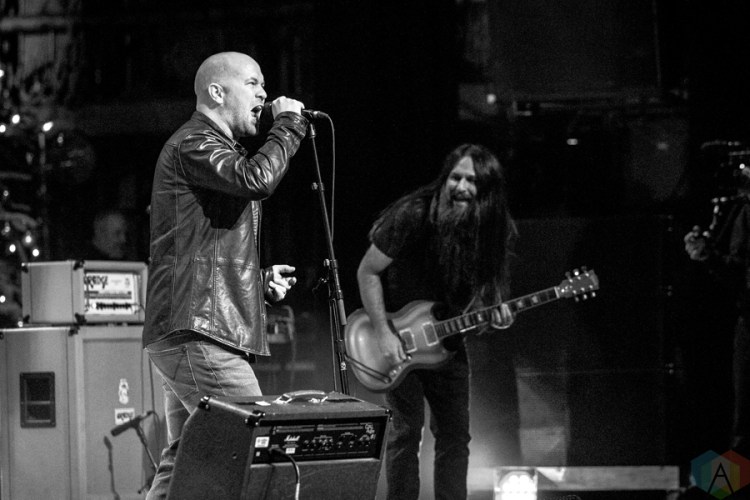 Finger Eleven performs at the 2016 Andy Kim Christmas Concert at the Queen Elizabeth Theatre in Toronto on December 7, 2016. (Photo: Brendan Albert/Aesthetic Magazine)