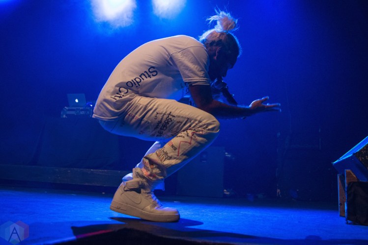 Flatbush Zombies perform at the Phoenix Concert Theatre in Toronto on December 8, 2016. (Photo: Morgan Hotston/Aesthetic Magazine)