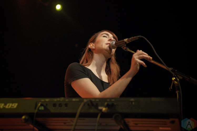 Hannah Georgas performs at the Guelph Concert Theatre in Guelph, ON on December 3, 2016. (Photo: Dan Fischer/Aesthetic Magazine)