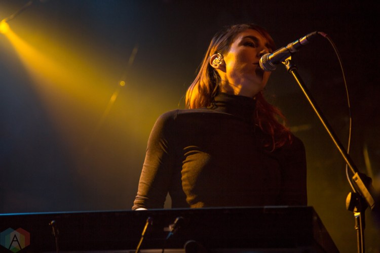 Hannah Georgas performs at the Mod Club in Toronto on December 7, 2016. (Photo: Sarah McNeil/Aesthetic Magazine)