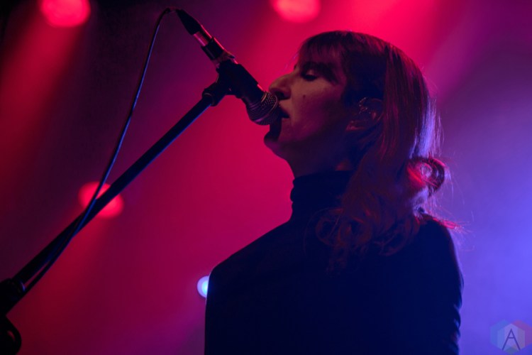 Hannah Georgas performs at the Mod Club in Toronto on December 7, 2016. (Photo: Sarah McNeil/Aesthetic Magazine)