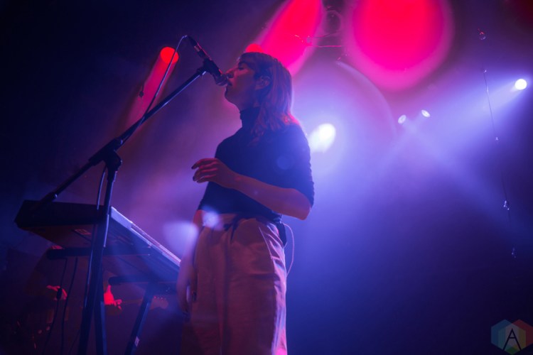 Hannah Georgas performs at the Mod Club in Toronto on December 7, 2016. (Photo: Sarah McNeil/Aesthetic Magazine)