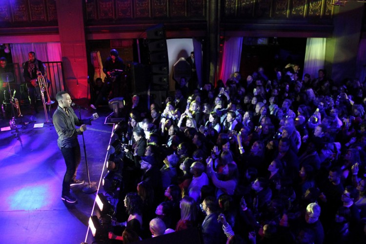 John Legend performs at the Angel Orensanz Center on December 8, 2016 in New York City. (Photo: Bennett Raglin/Getty)