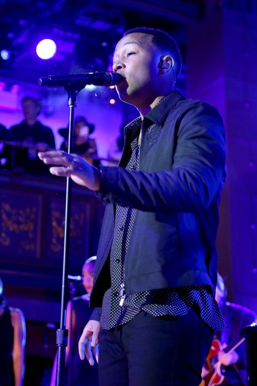 John Legend performs at the Angel Orensanz Center on December 8, 2016 in New York City. (Photo: Bennett Raglin/Getty)