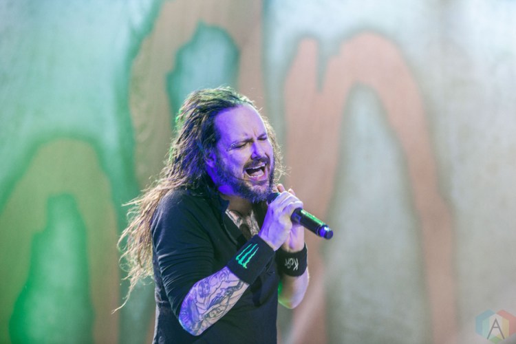 Korn performs at Manchester Arena in Manchester, UK on December 12, 2016. (Photo: Priti Shikotra/Aesthetic Magazine)