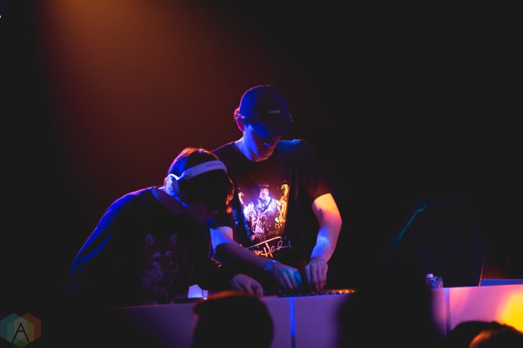 Louis The Child performs at Celebrities Nightclub in Vancouver on November 30, 2016. (Photo: Isaac Wray/Aesthetic Magazine)